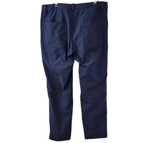 Lululemon Men’s Performance Stretch Pants in Navy - Picture 2 of 9